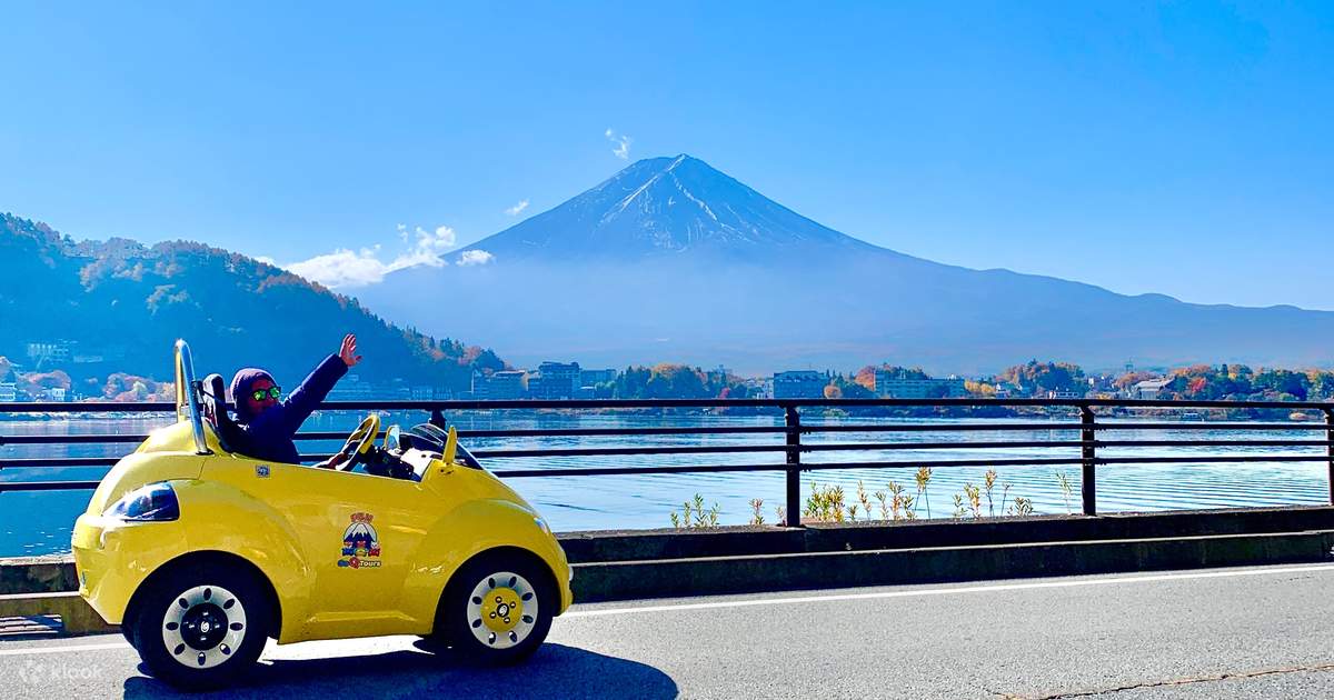 Pengalaman Mengemudi Mobil Mini Choro-Q di Area Danau Kawaguchi - Klook